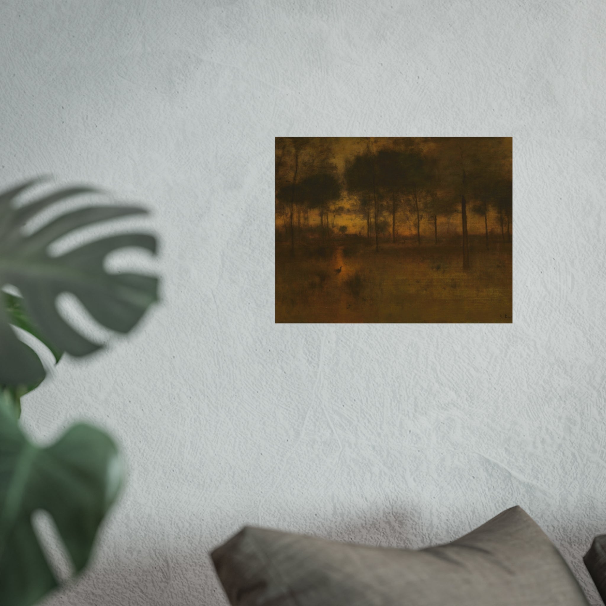 George Inness - The Home of the Heron | Fine Art Poster