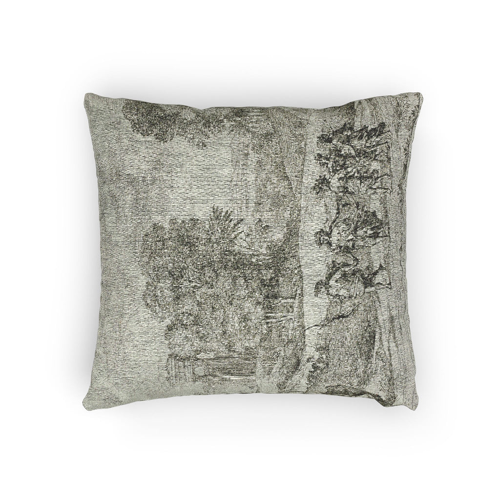 Claude Lorrain - Time, Apollo and the Seasons | Woven Pillow