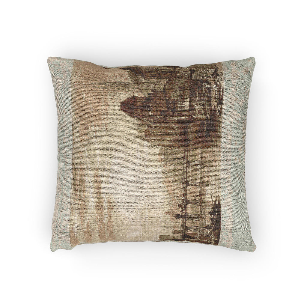 Joseph Mallord William Turner - Basle, plate 5 from Liber Studiorum | Woven Pillow