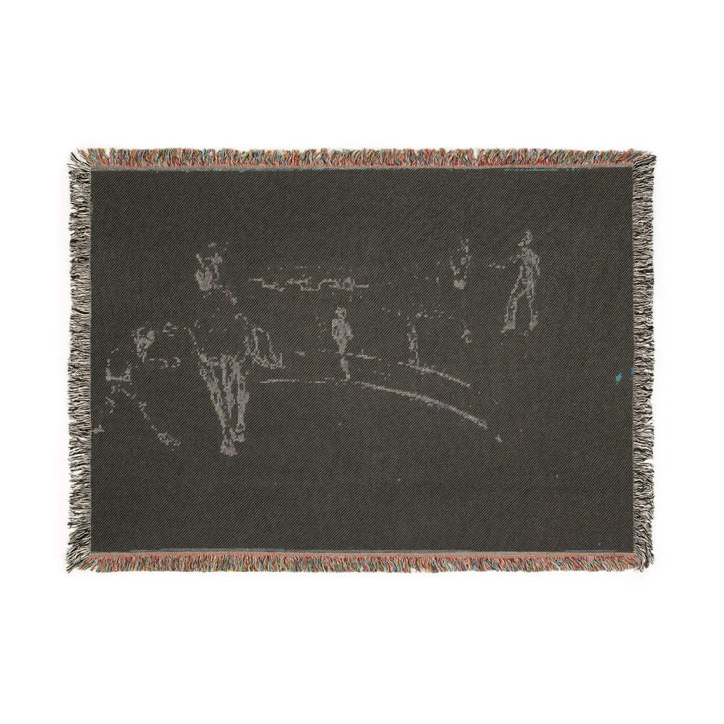 Henri de Toulouse-Lautrec - Sketchbook, 1880 | Woven Tapestry Blanket