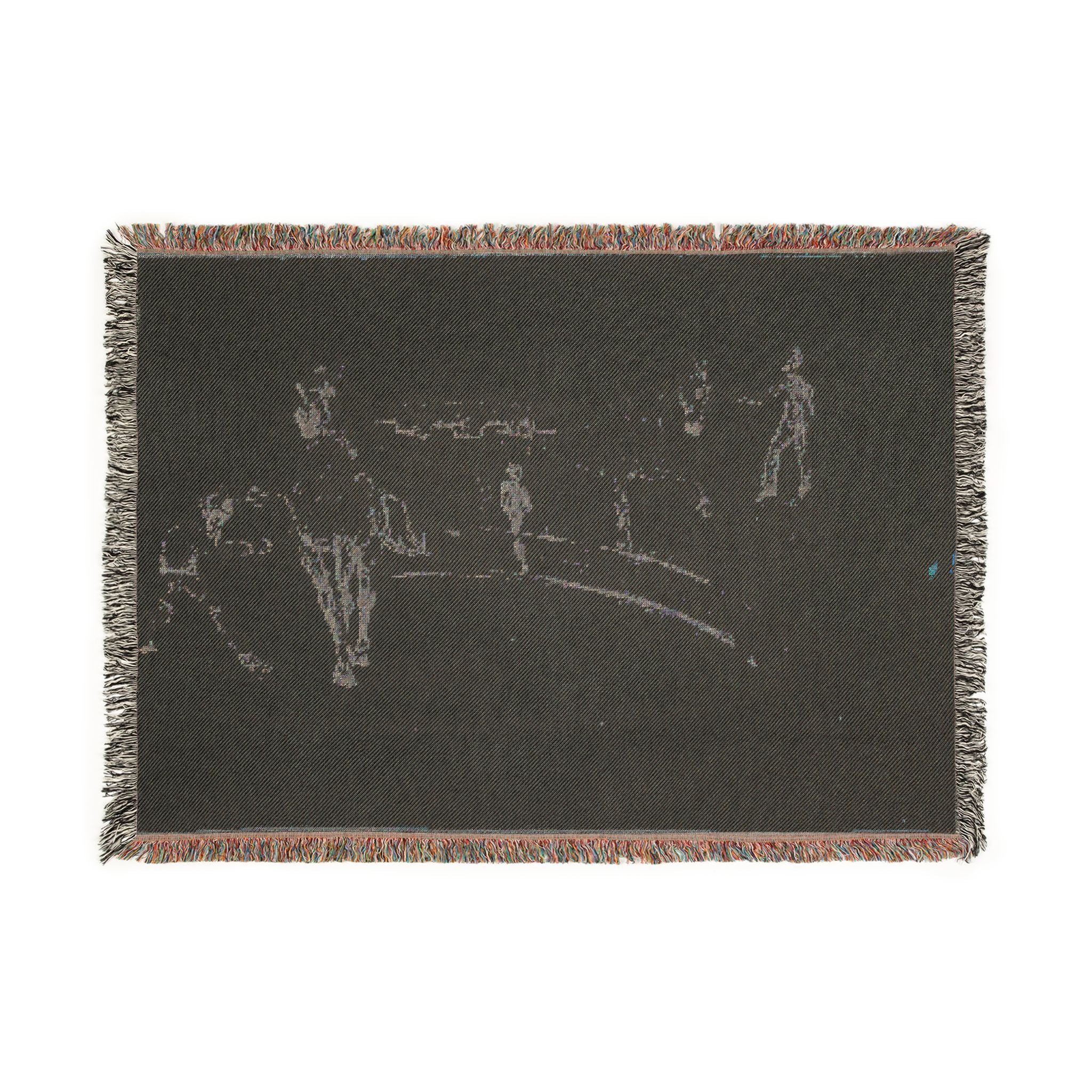 Henri de Toulouse-Lautrec - Sketchbook, 1880 | Woven Tapestry Blanket