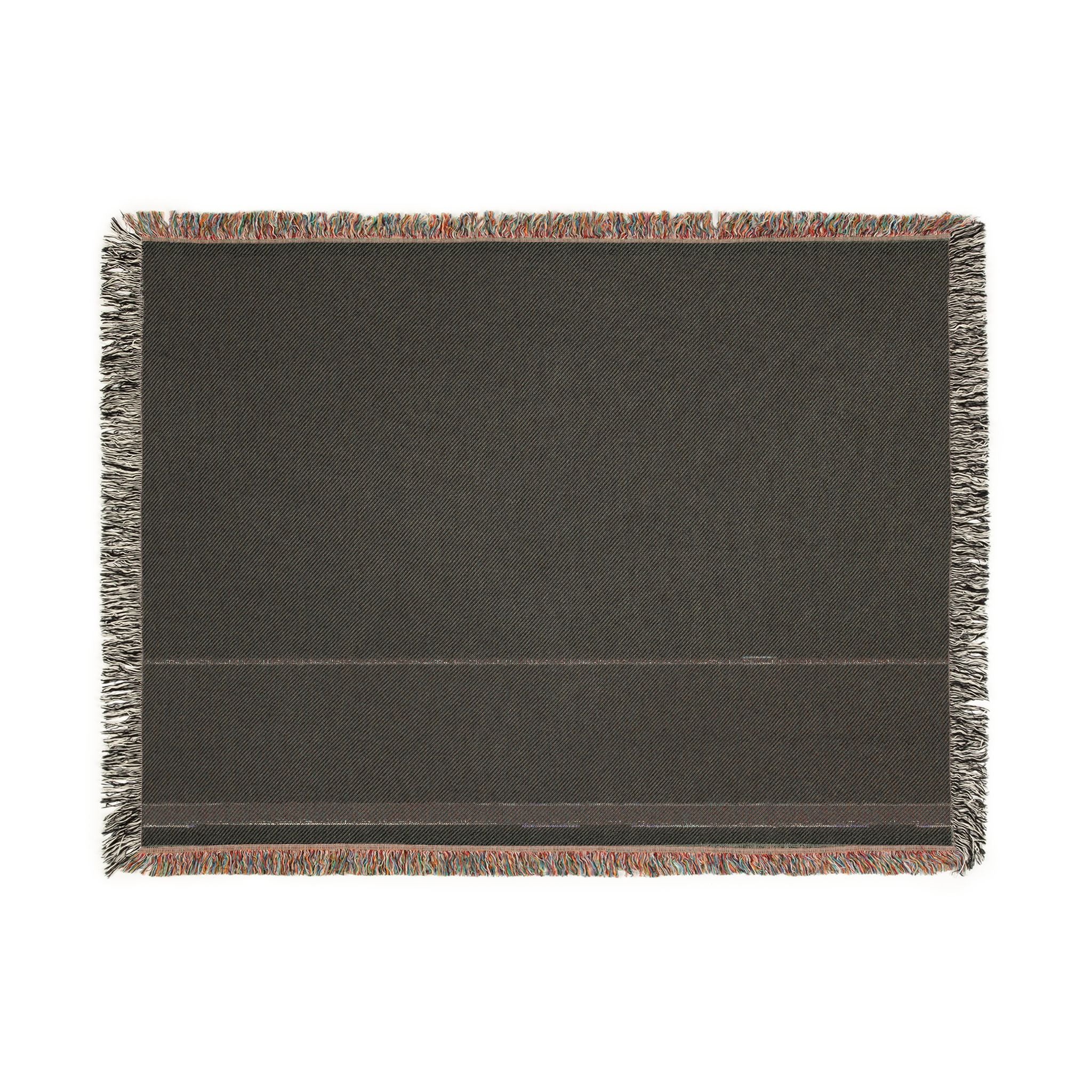 Quiet Throw — Oat · Stone · Ink