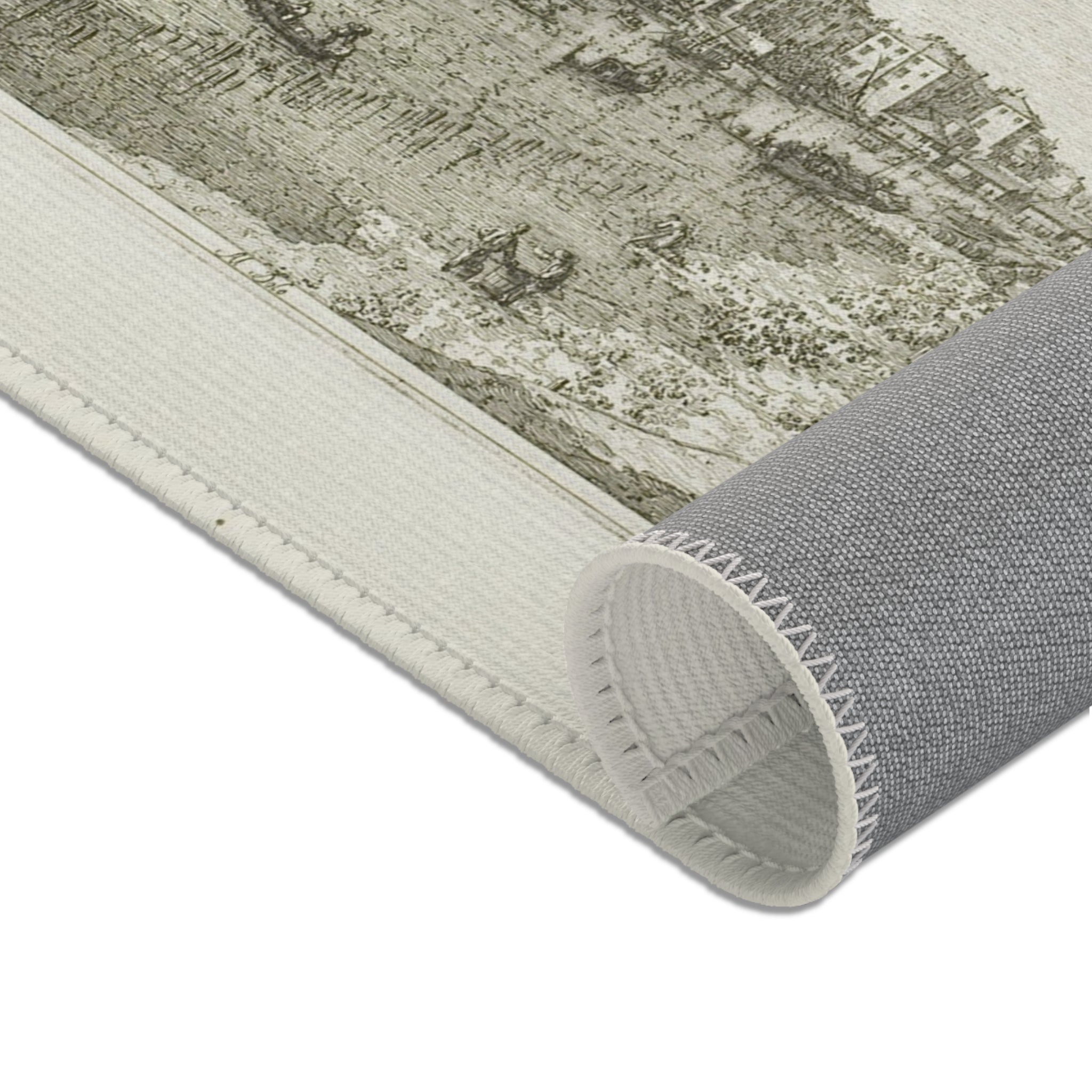 Canaletto - Al Dolo, from Vedute | Area Rug