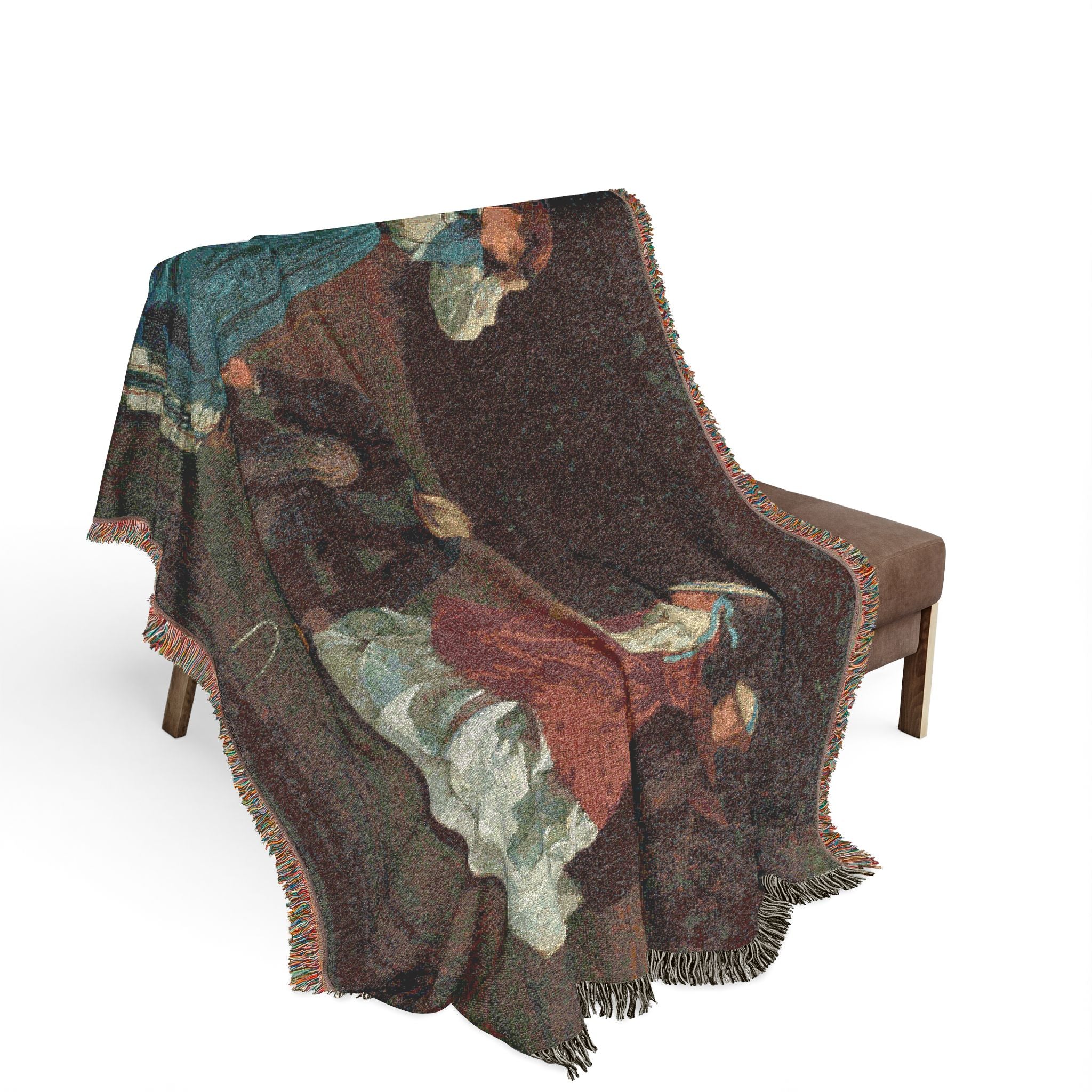 Croquet Scene Winslow Homer Tapestry Blanket