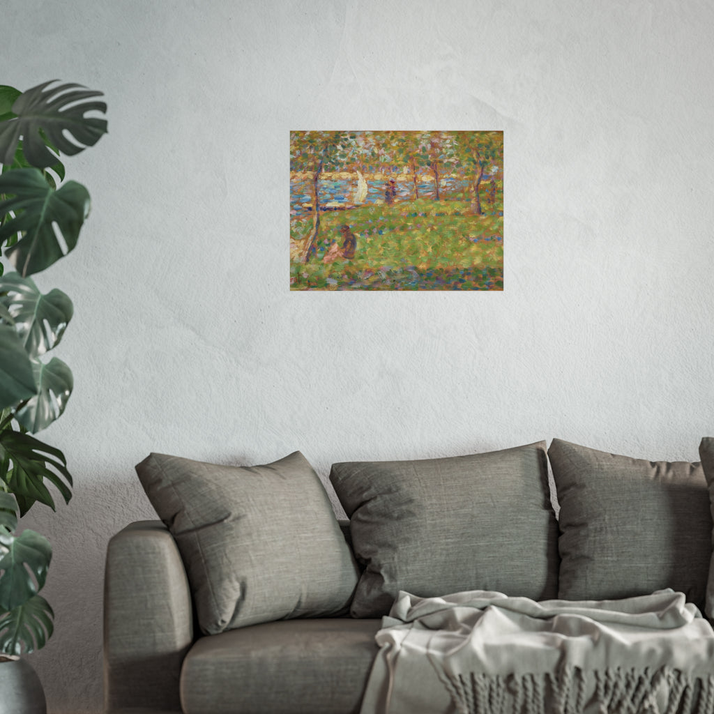 Georges Seurat - Oil Sketch for La Grande Jatte | Fine Art Poster