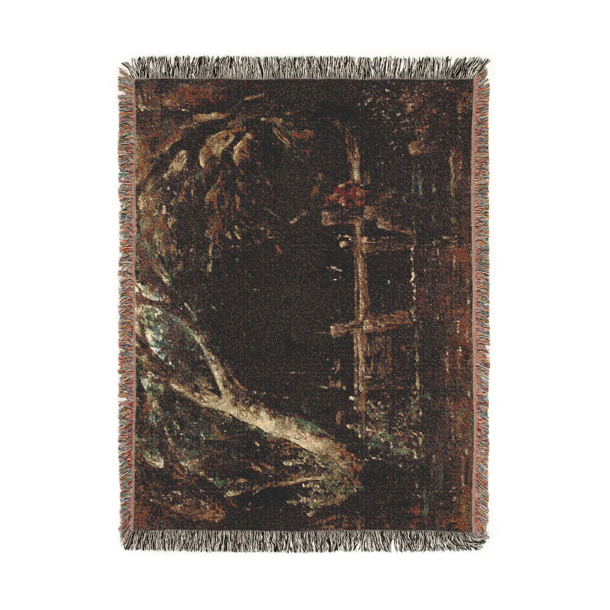 John Constable - Landscape (The Lock) | Woven Tapestry Blanket