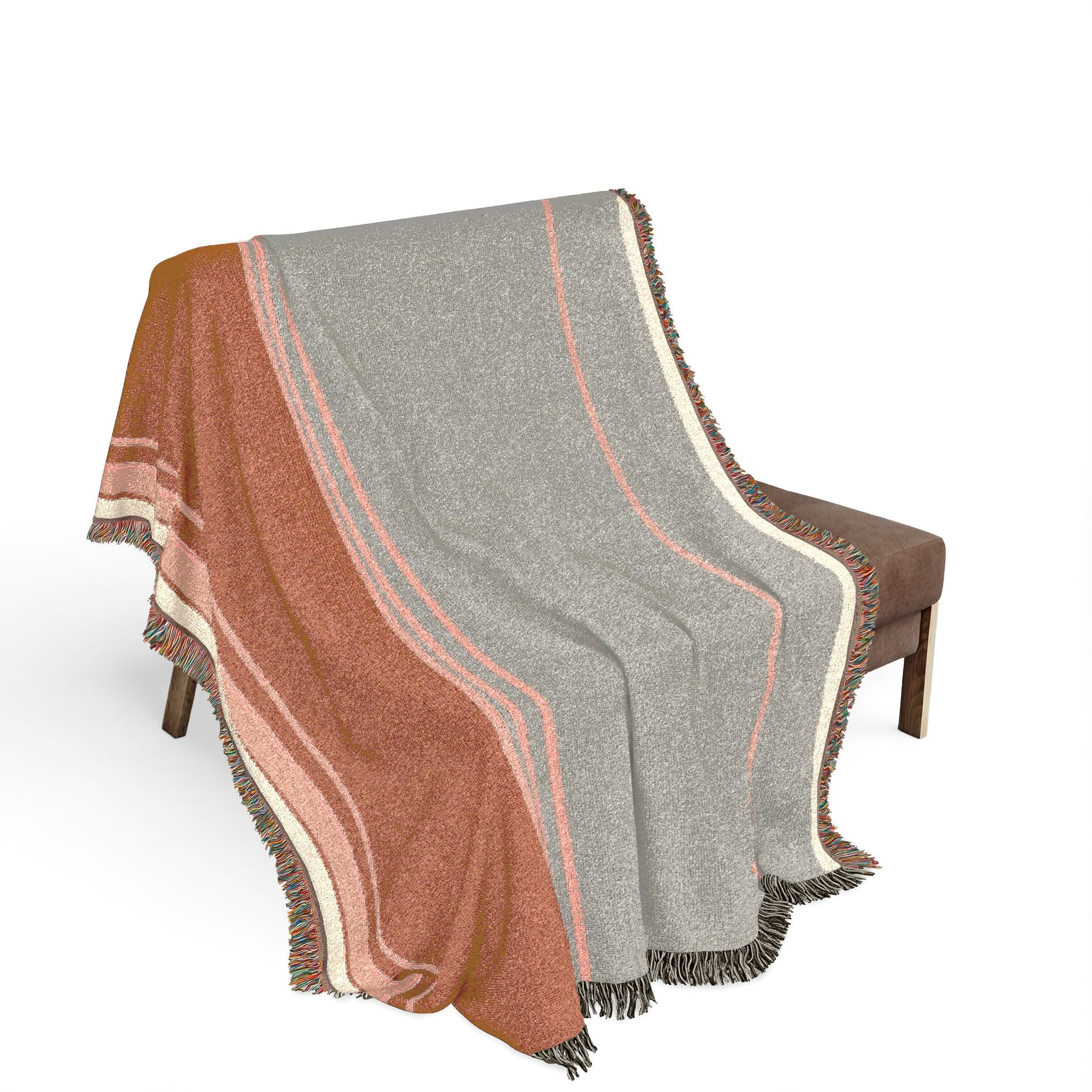 Anchor Throw — Taupe · Clay · Blush Clay