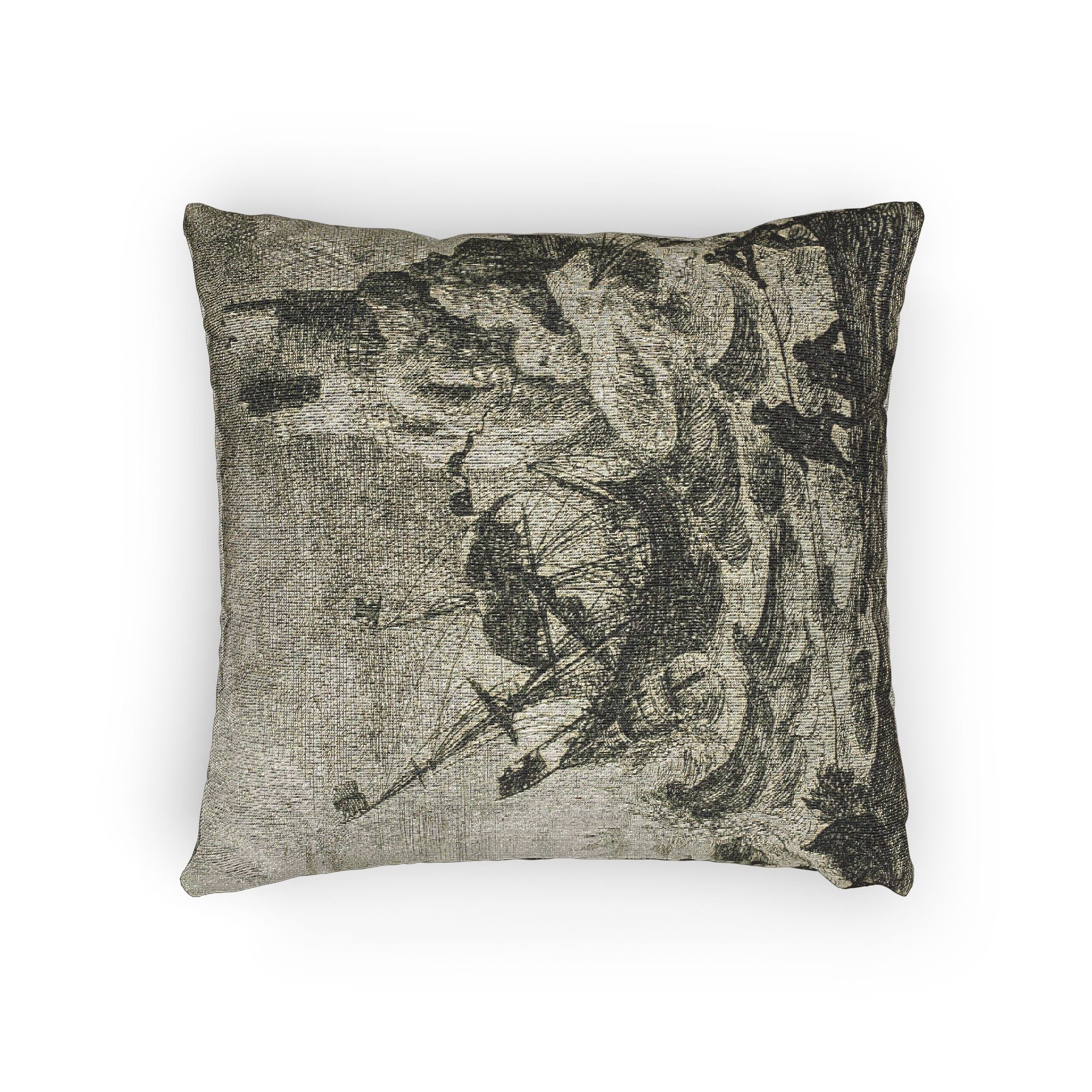 Claude Lorrain - The Shipwreck | Woven Pillow