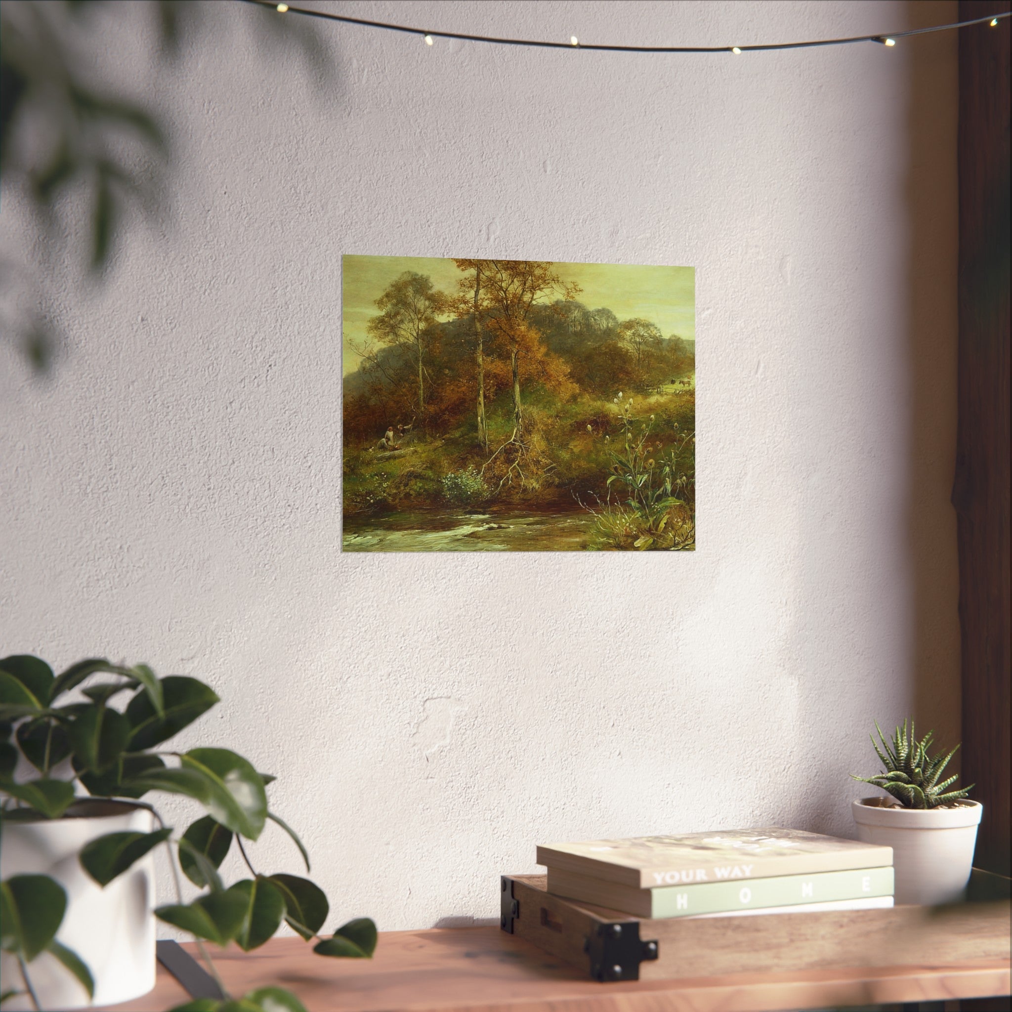 David Bates - Autumn River Scene, The Brook | Fine Art Poster