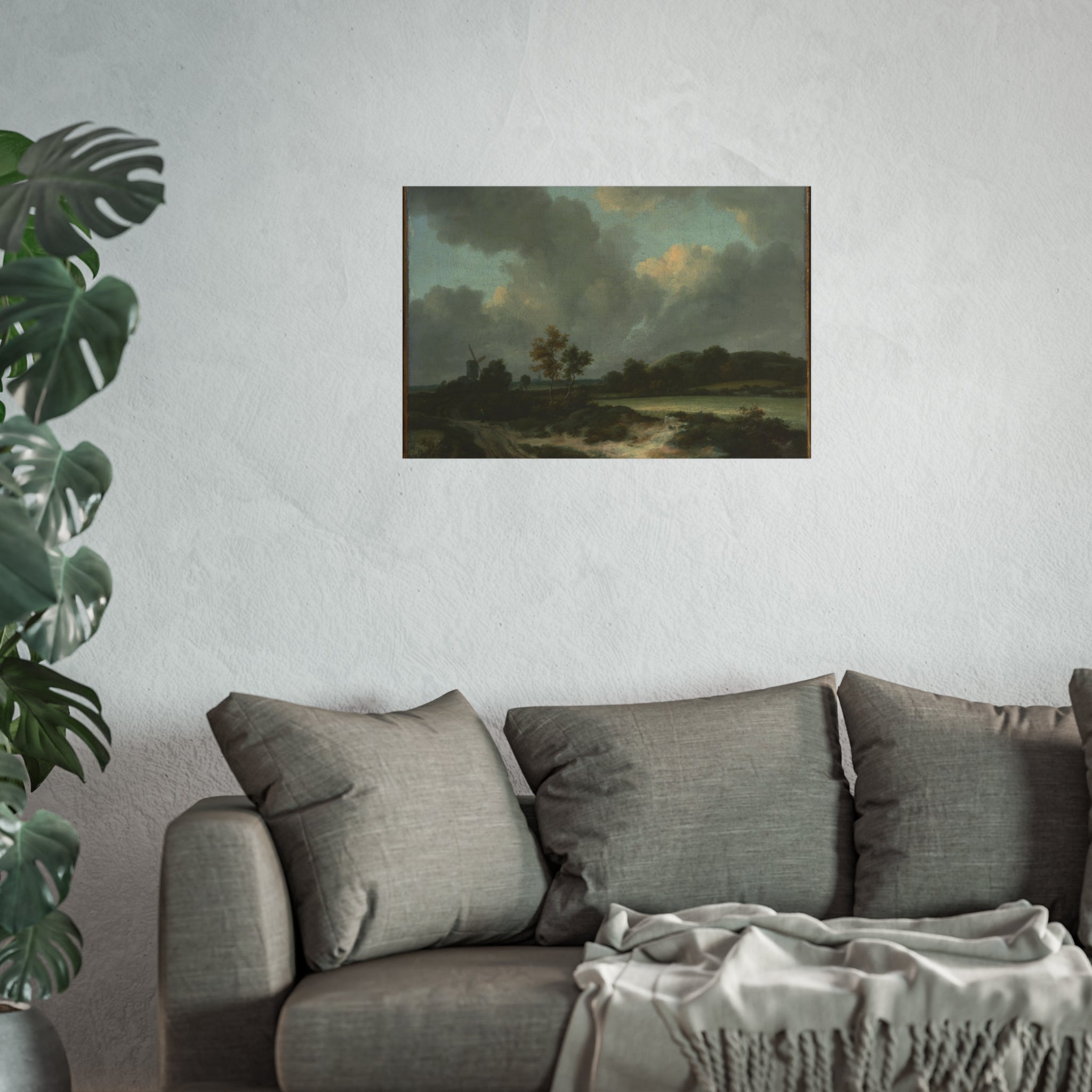 Jacob van Ruisdael - Grainfields | Fine Art Poster