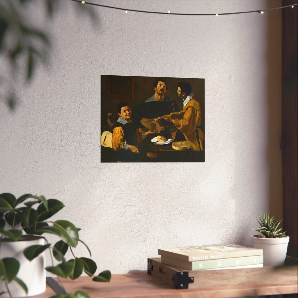 Diego Velázquez - The Three Musicians - Google Art Project | Fine Art Poster