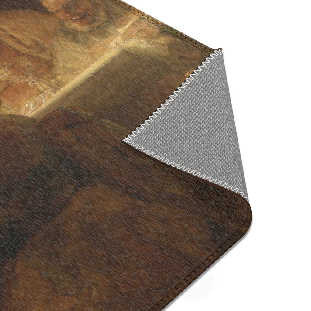 The Conspiracy of Claudius Civilis by Rembrandt van Rijn | Area Rug