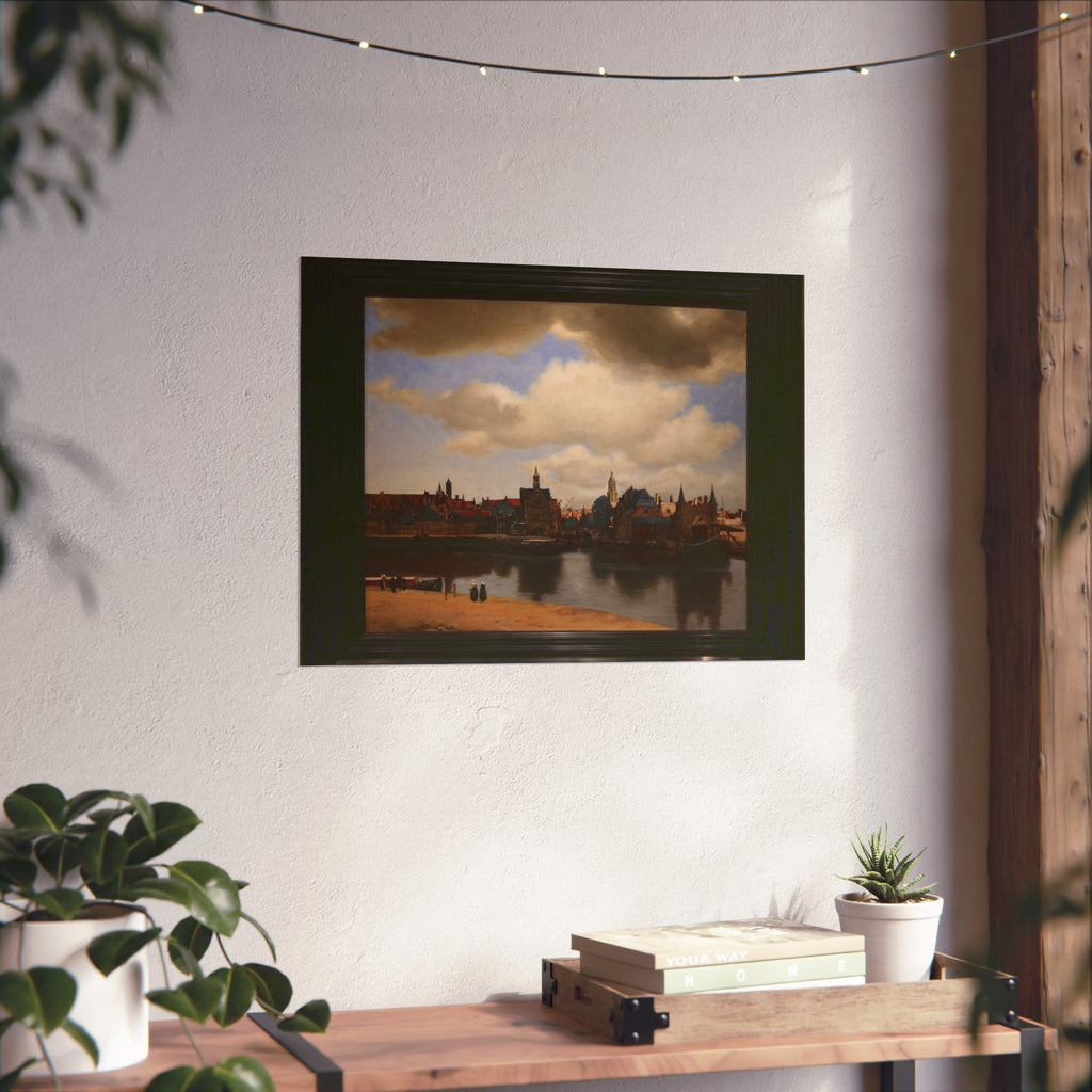 Johannes vermeer, veduta di delft, 1660-61 ca. 01 | Fine Art Poster