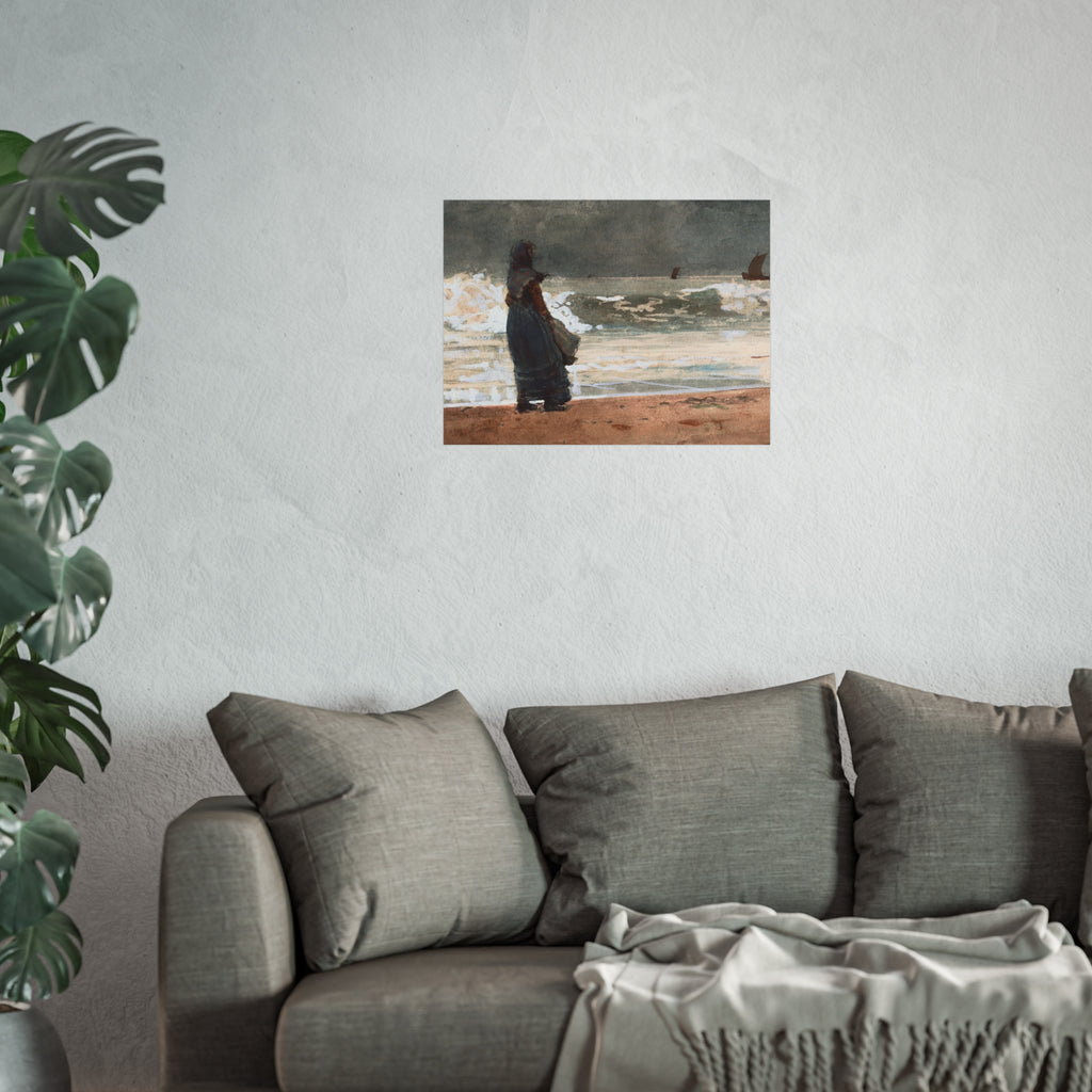 Winslow Homer - The Watcher, Tynemouth | Fine Art Poster