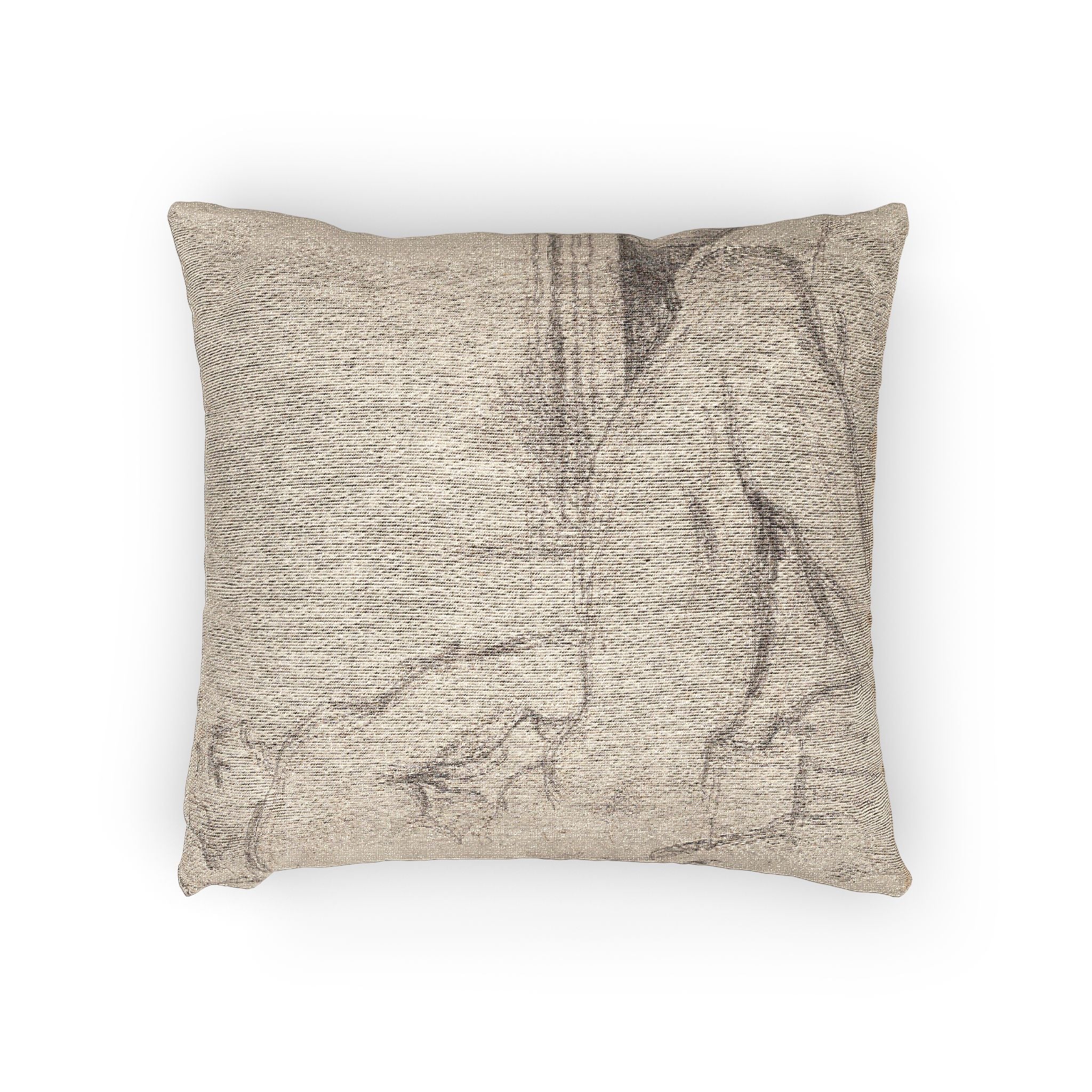 Paul Cezanne - Hercules Resting | Woven Pillow