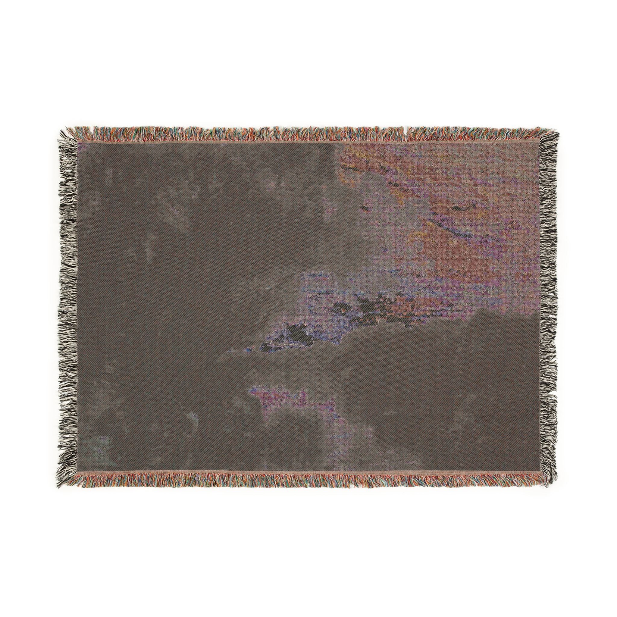 Jean Baptiste Camille Corot - Souvenir of the Environs of Lake Nemi | Woven Tapestry Blanket