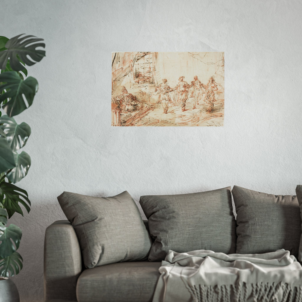 Francesco Guardi - Harem Scene | Fine Art Poster