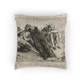 Eugène Delacroix - Arabs of Oran | Woven Pillow