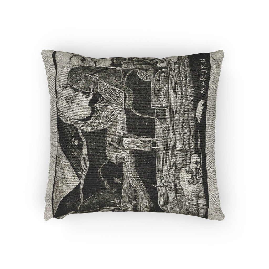 Paul Gauguin - Maruru (Offerings of Gratitude), from the Noa Noa Suite | Woven Pillow
