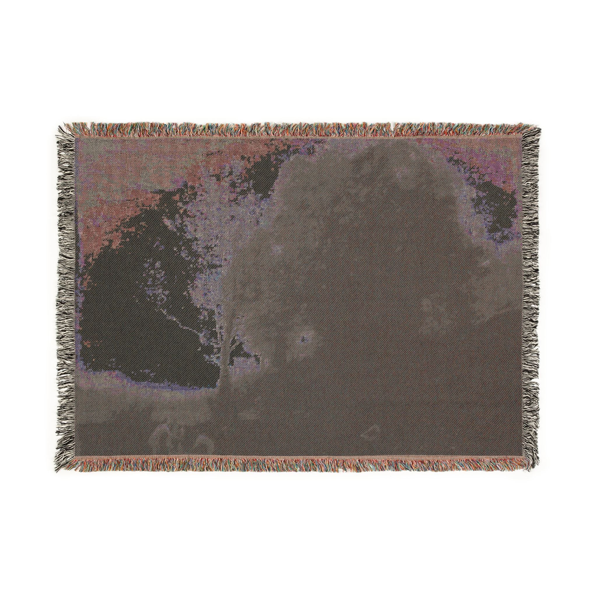 Jean Baptiste Camille Corot - Bathing Nymphs and Child | Woven Tapestry Blanket