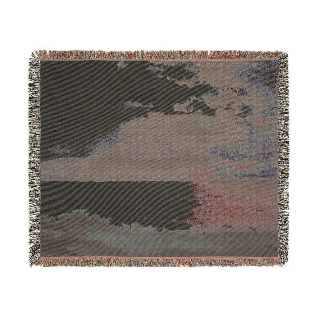 Winslow Homer - Breaking Storm, Coast of Maine | Woven Tapestry Blanket