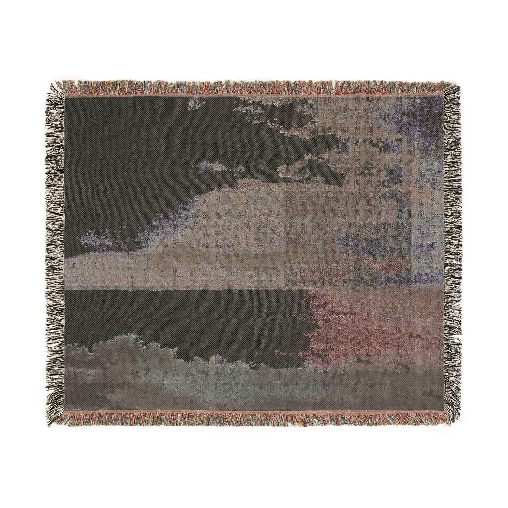 Winslow Homer - Breaking Storm, Coast of Maine | Woven Tapestry Blanket