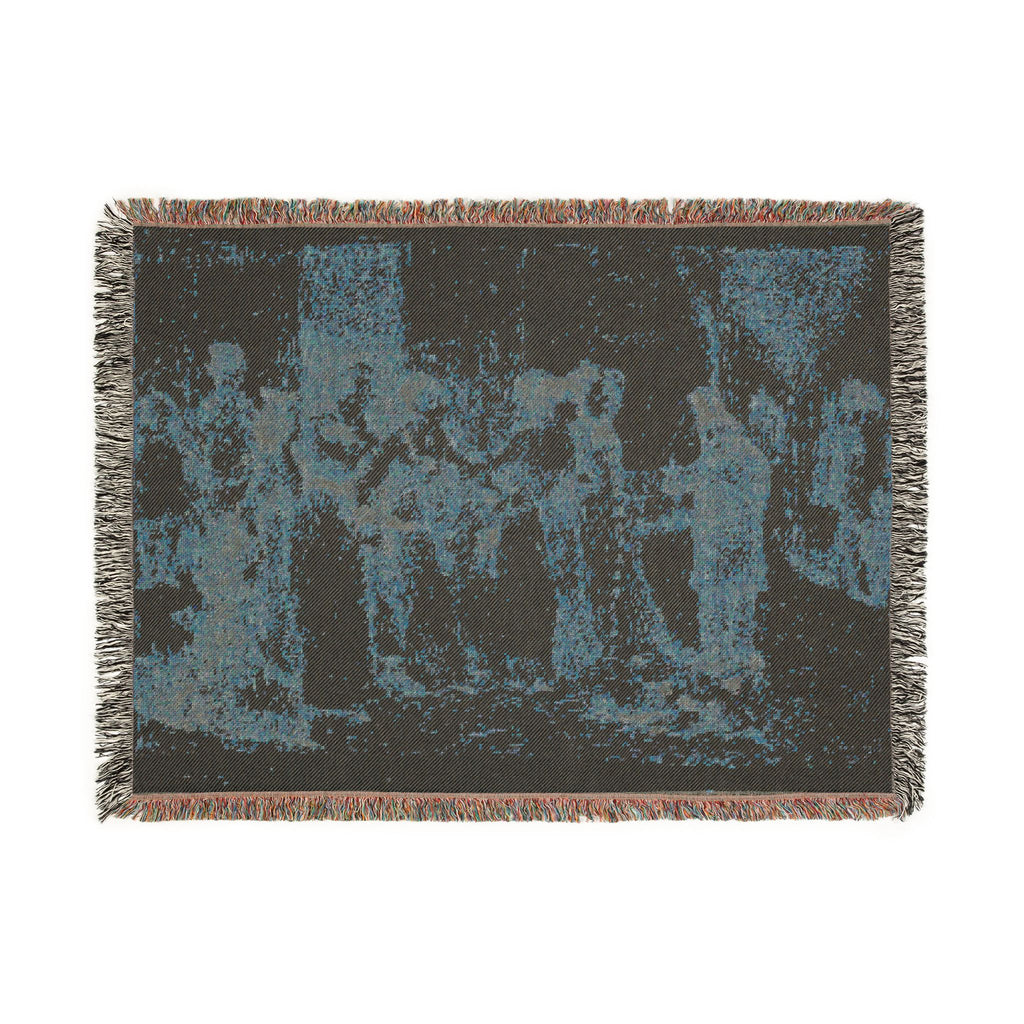 Pierre-Auguste Renoir - Workers' Daughters on the Outer Boulevard (Illustration for Émile Zola's L'Assommoir ) | Woven Tapestry Blanket
