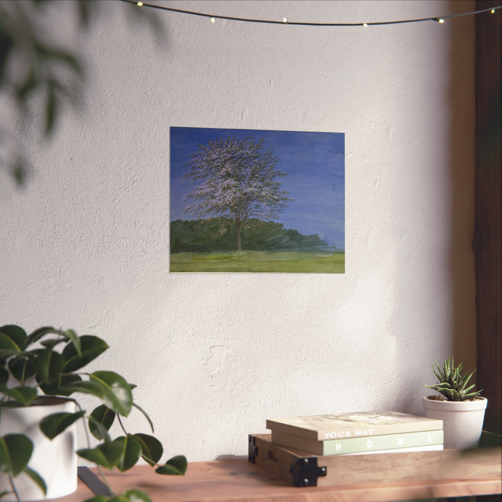 William Turner - Study of a Tree in Bloom | Fine Art Poster