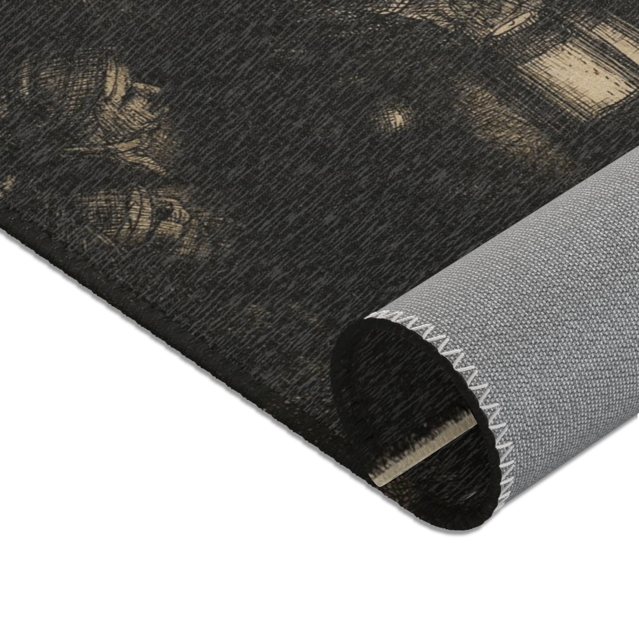 Rembrandt van Rijn - The Adoration of the Shepherds A Night Piece | Area Rug
