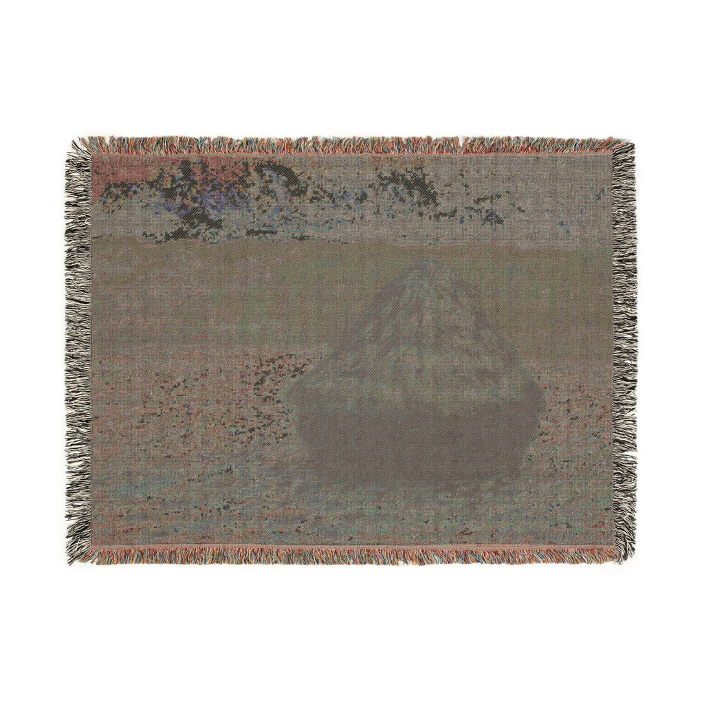 Claude Monet - Stack of Wheat | Woven Tapestry Blanket