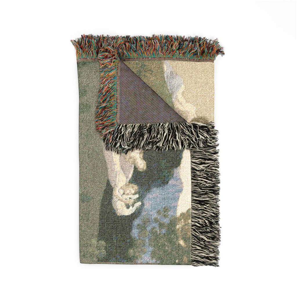 Pierre Puvis de Chavannes - The Sacred Grove, Beloved of the Arts and the Muses | Woven Tapestry Blanket