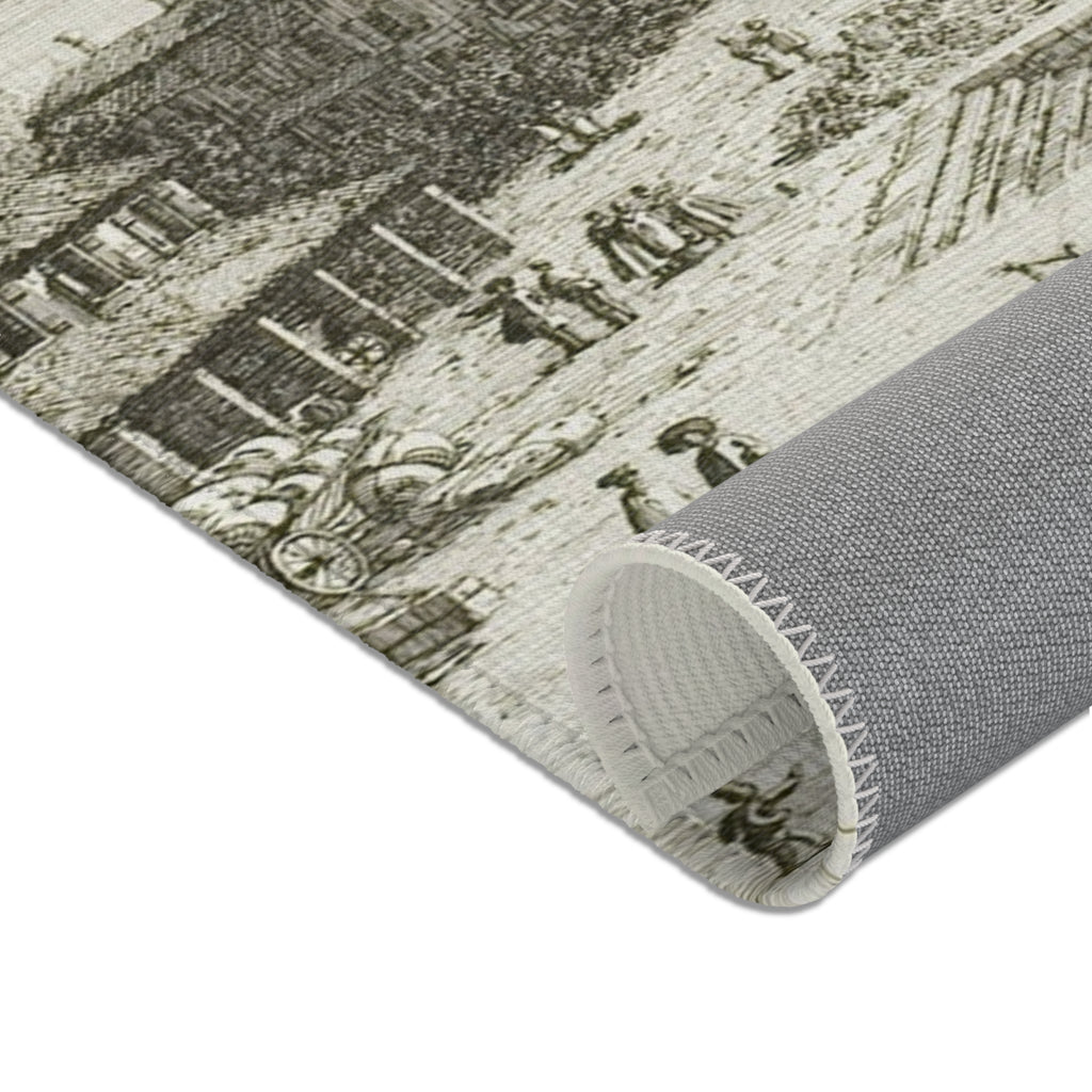 Canaletto - Mestre, from Vedute | Area Rug