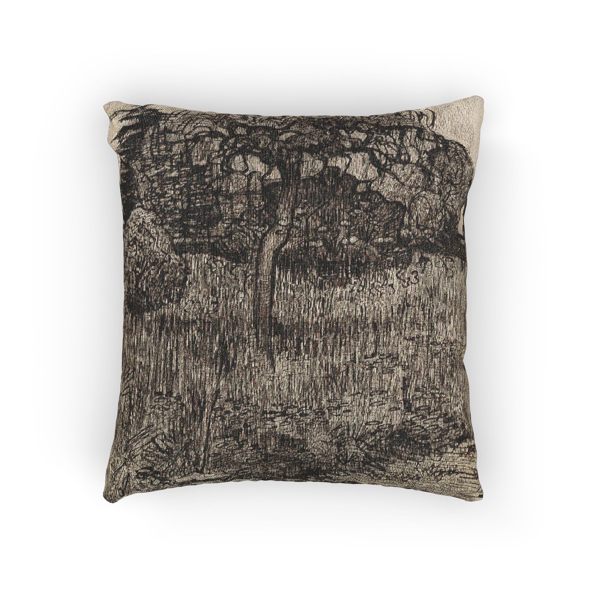 Vincent van Gogh - Weeping Tree | Woven Pillow