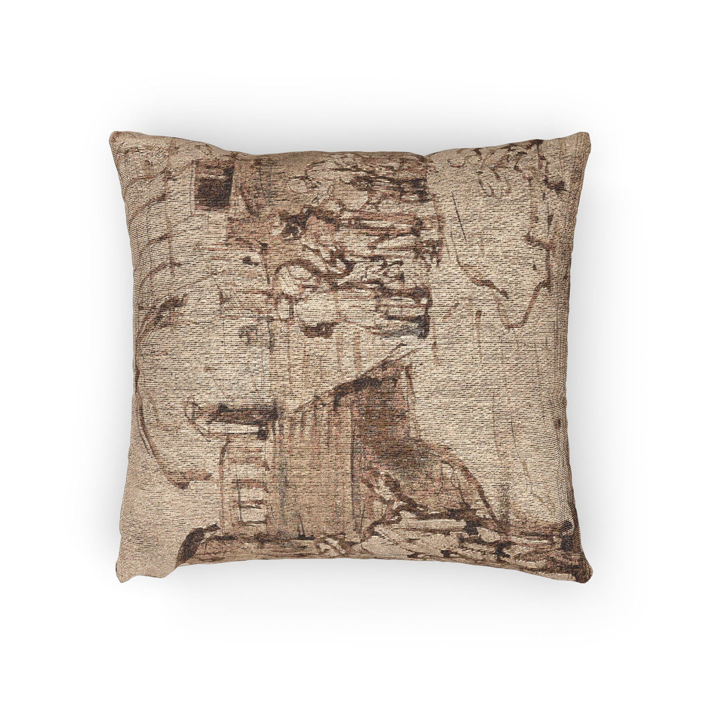 Rembrandt van Rijn - Noah's Ark | Woven Pillow
