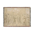 Style of Nicolas Poussin - The Incredulity of Saint Thomas (recto); Sketches of Figures (verso) | Woven Tapestry Blanket