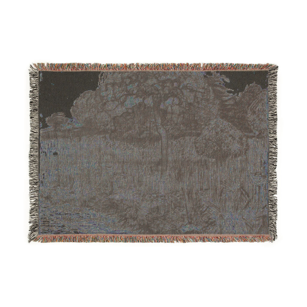 Vincent van Gogh - Weeping Tree | Woven Tapestry Blanket