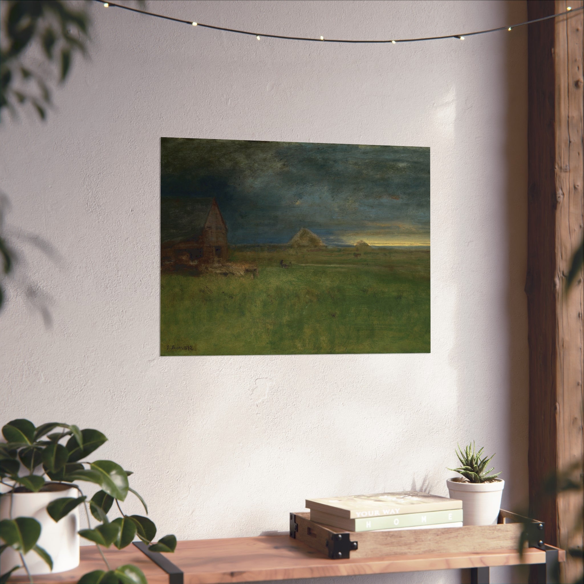 George Inness - The Lonely Farm, Nantucket | Fine Art Poster