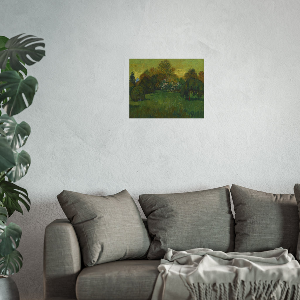 Vincent van Gogh - The Poet's Garden | Fine Art Poster