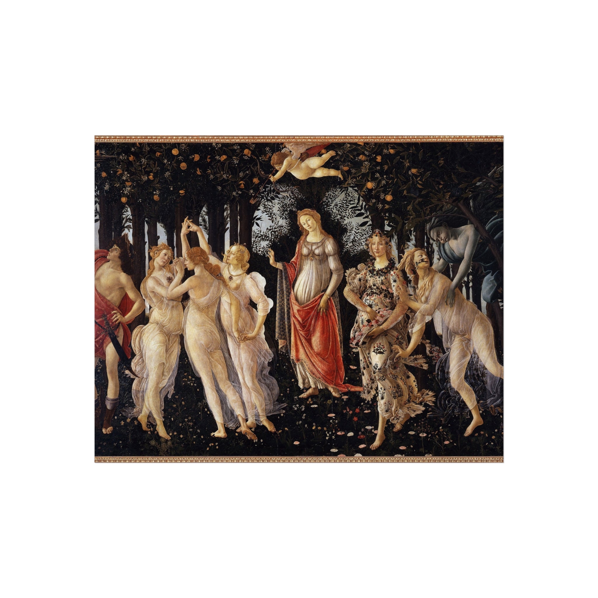 Sandro Botticelli - La Primavera - Google Art Project | Fine Art Poster