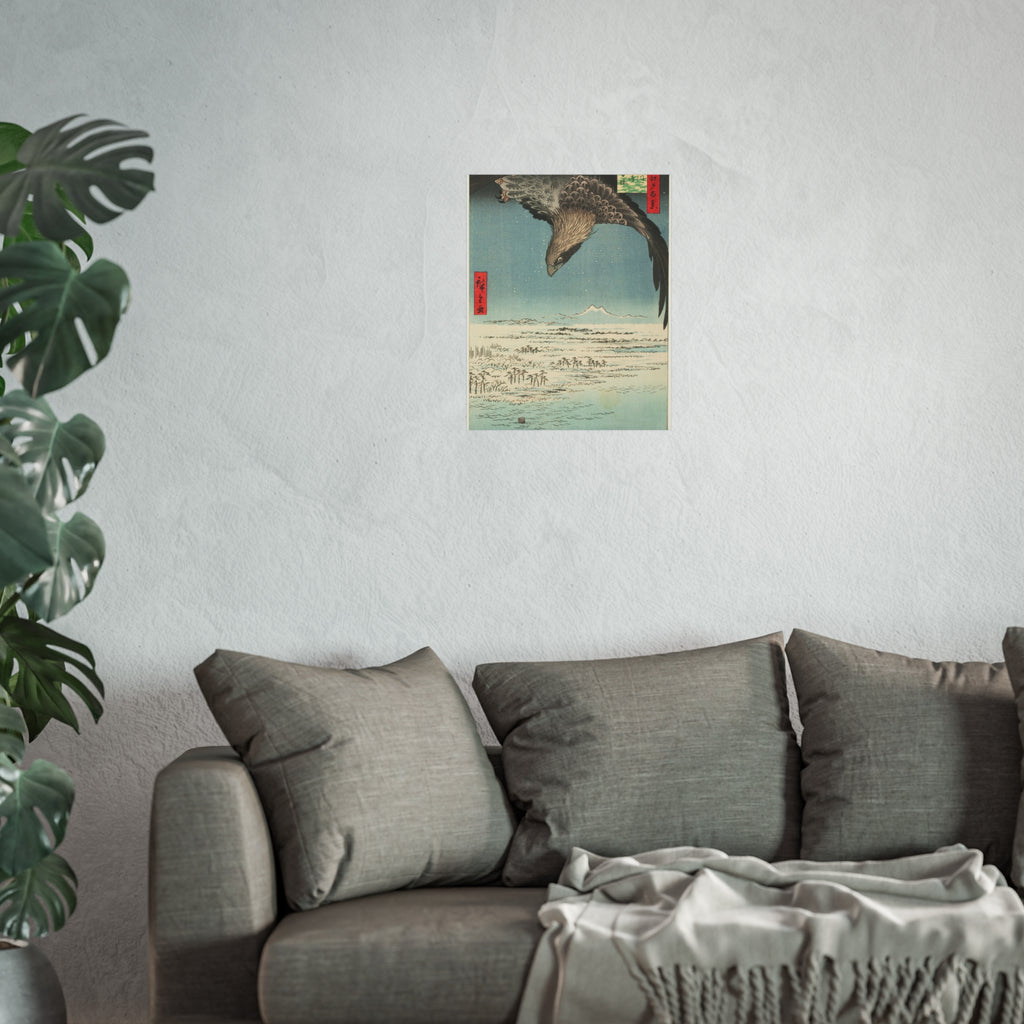Utagawa Hiroshige - Fukagawa Susaki and Jumantsubo | Fine Art Poster