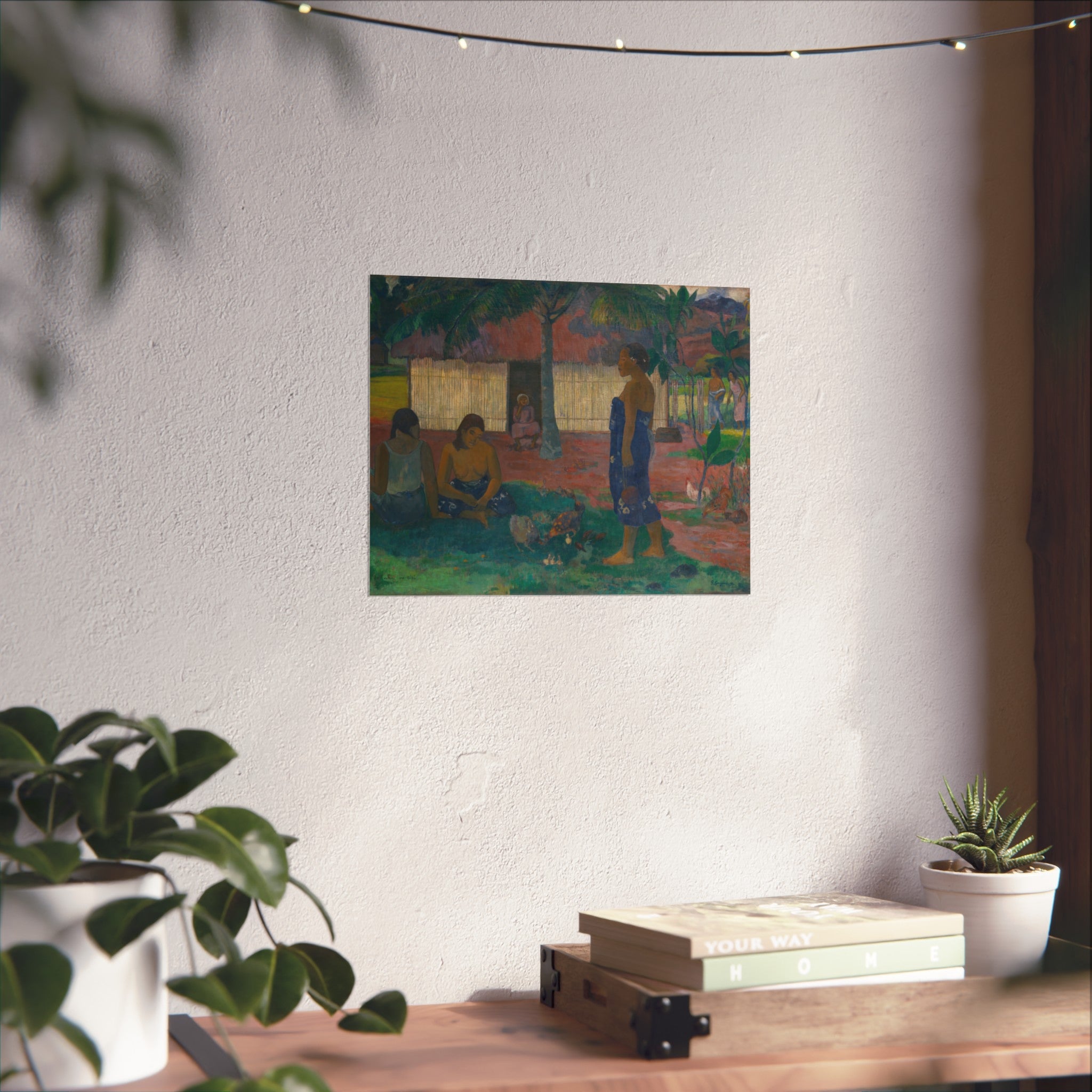Paul Gauguin - No te aha oe riri (Why Are You Angry ) | Fine Art Poster