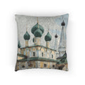 Church of the Beheading of Saint John the Baptist Alekseyevsky Monastery Uglich 2023-07-22 7459 | Woven Pillow