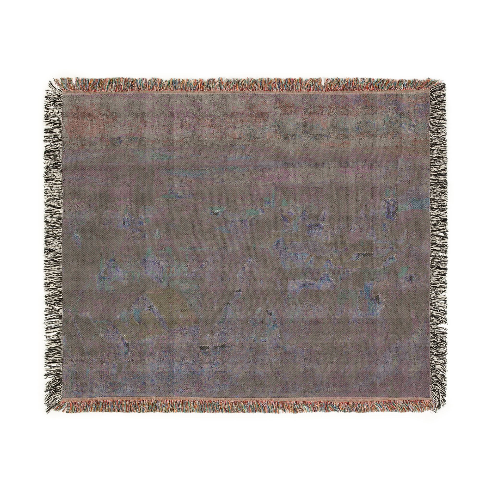 Paul Cezanne - Auvers, Panoramic View | Woven Tapestry Blanket