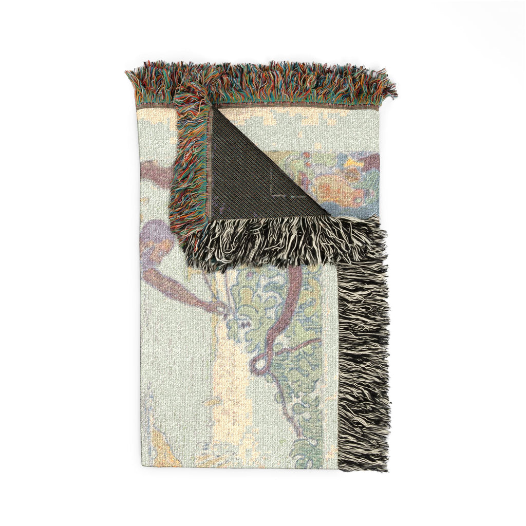 Paul Signac - In Times of Harmony | Woven Tapestry Blanket