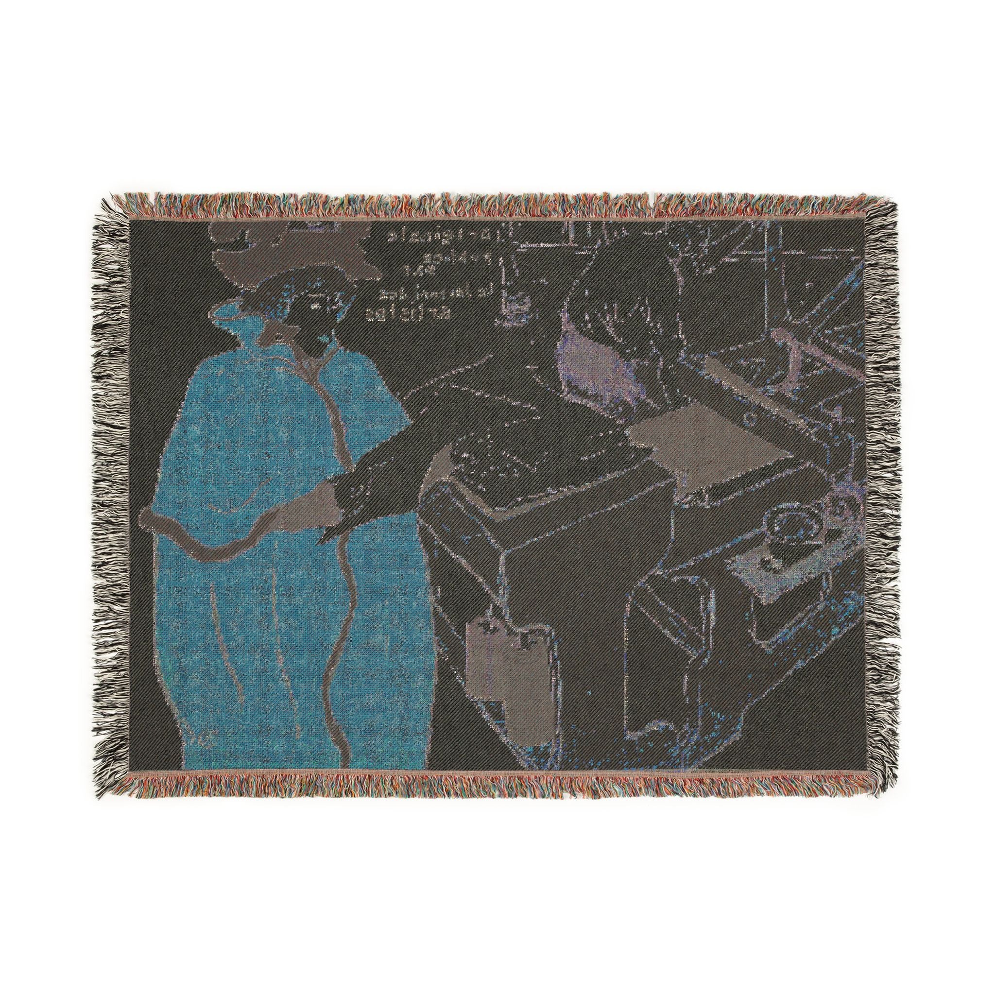 Henri de Toulouse-Lautrec - Cover for the first album of L'Estampe originale | Woven Tapestry Blanket