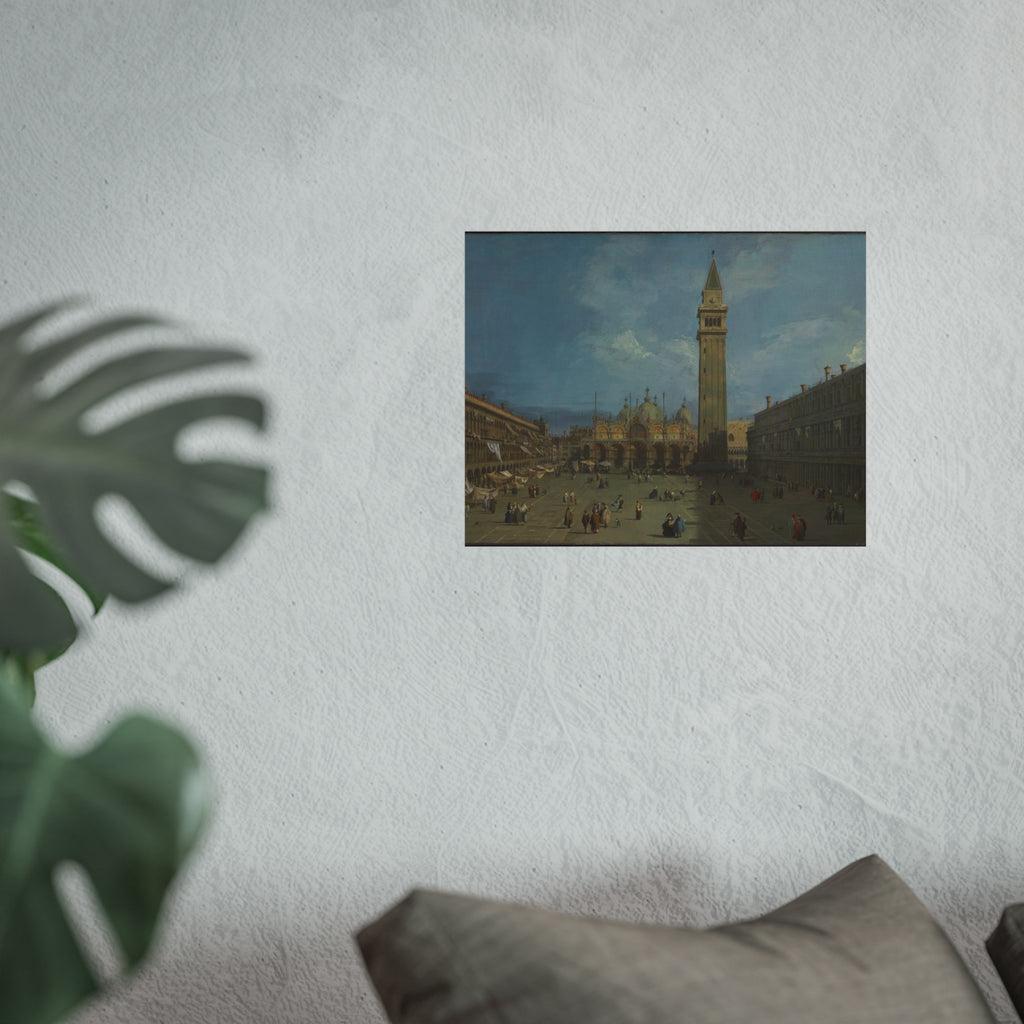 Giovanni Antonio Canal, il Canaletto - Piazza San Marco - WGA03883 | Fine Art Poster
