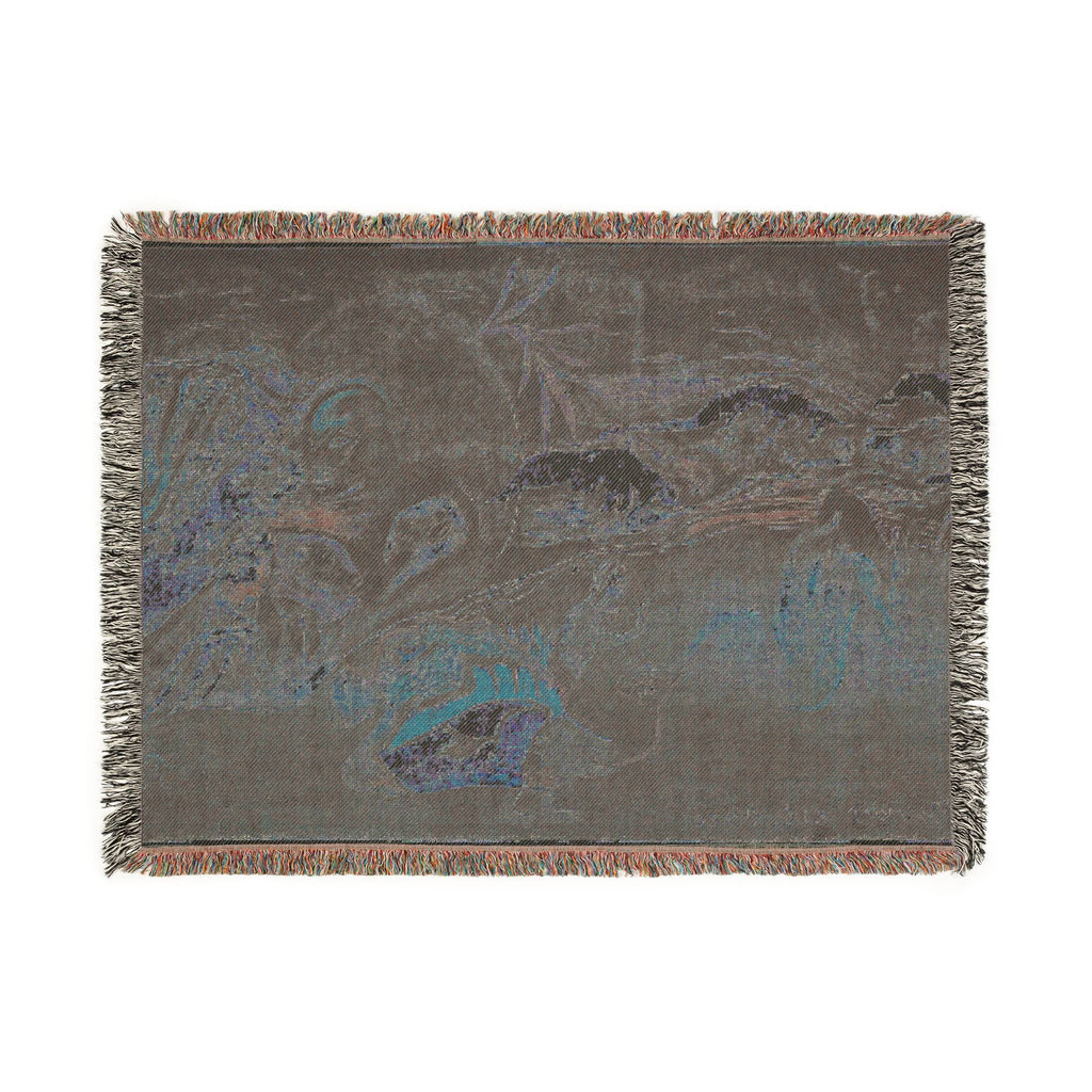 Paul Gauguin - L’univers est créé (The Universe Is Being Created), from the Noa Noa Suite | Woven Tapestry Blanket