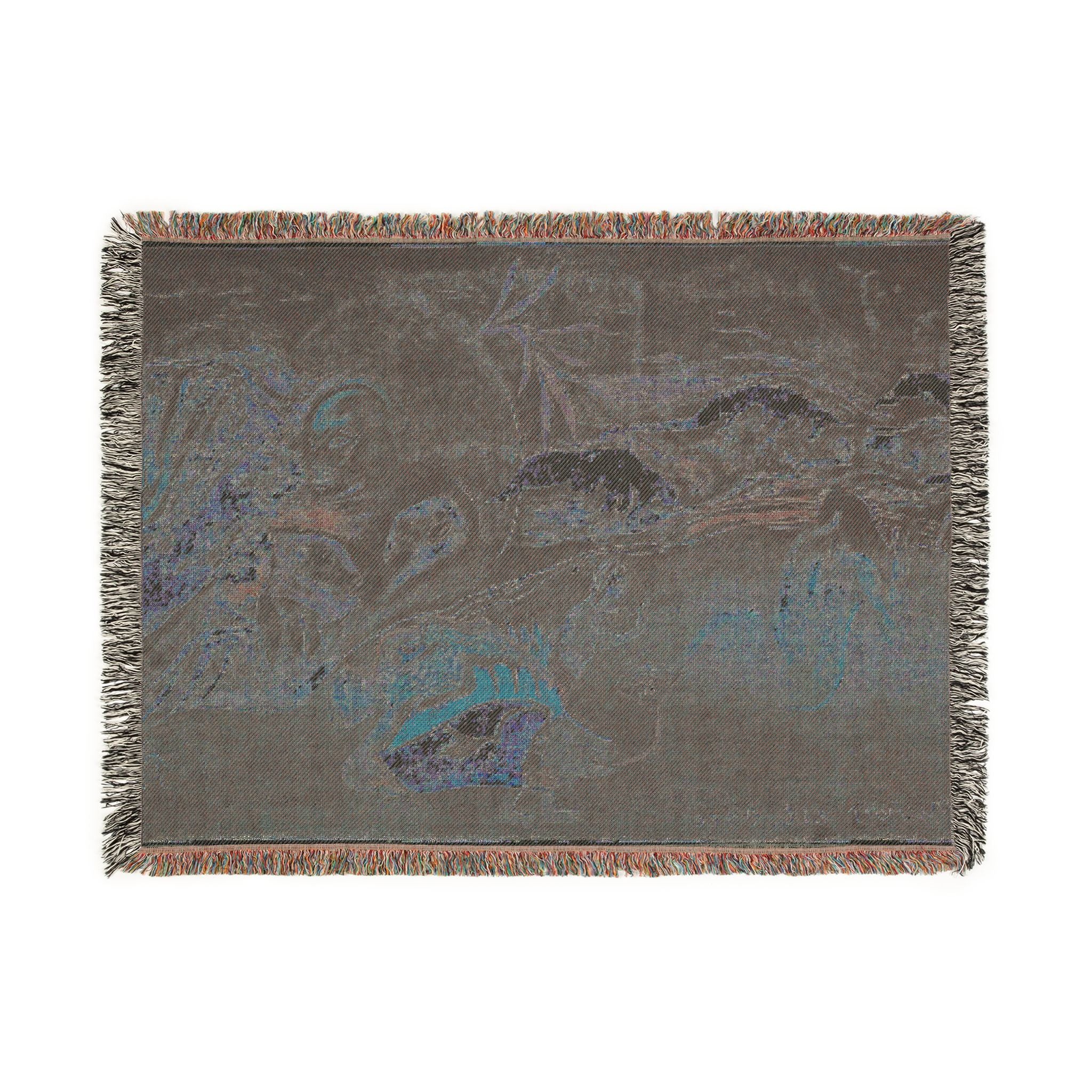 Paul Gauguin - L’univers est créé (The Universe Is Being Created), from the Noa Noa Suite | Woven Tapestry Blanket