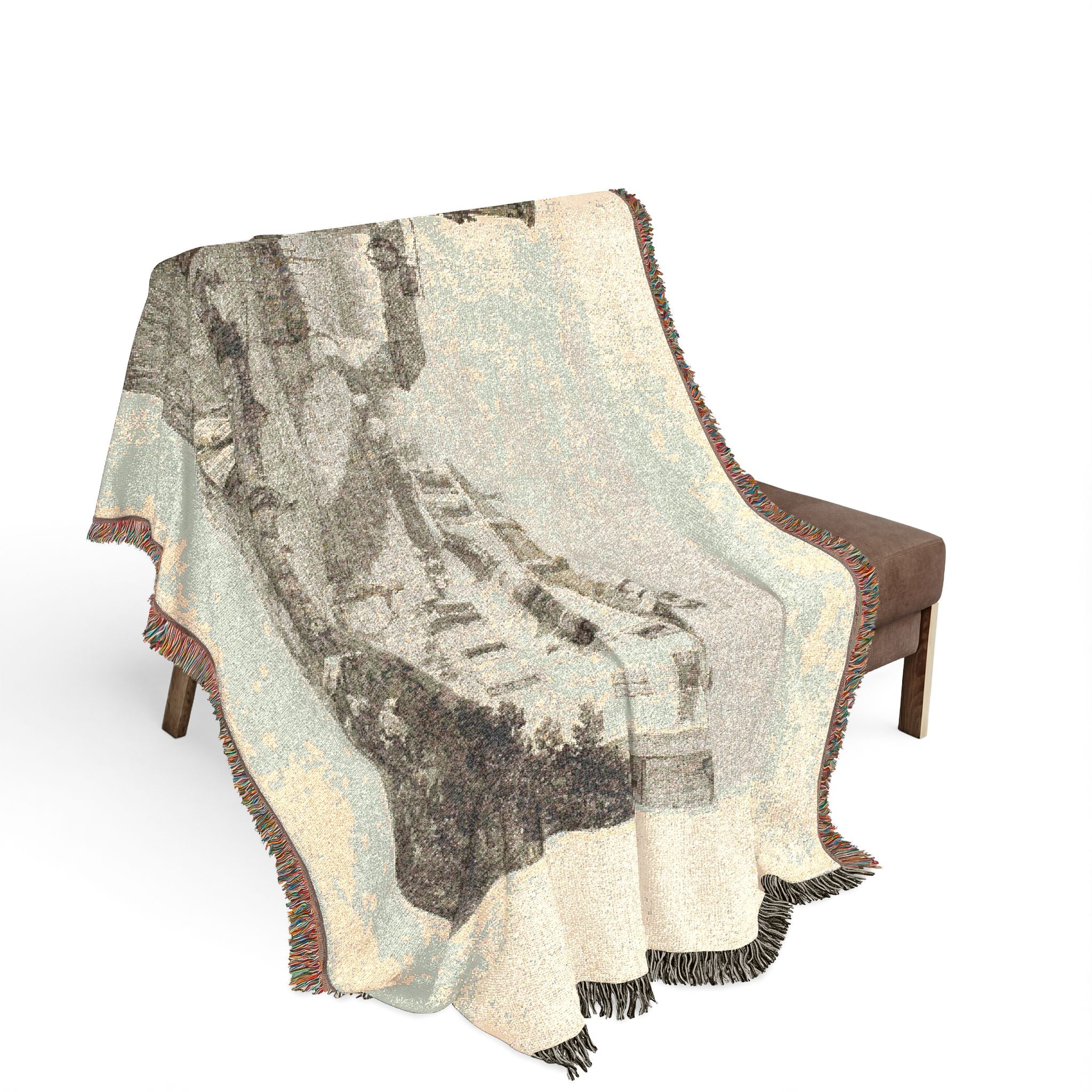 Canaletto - Le Porte Del Dolo, from Vedute | Woven Tapestry Blanket
