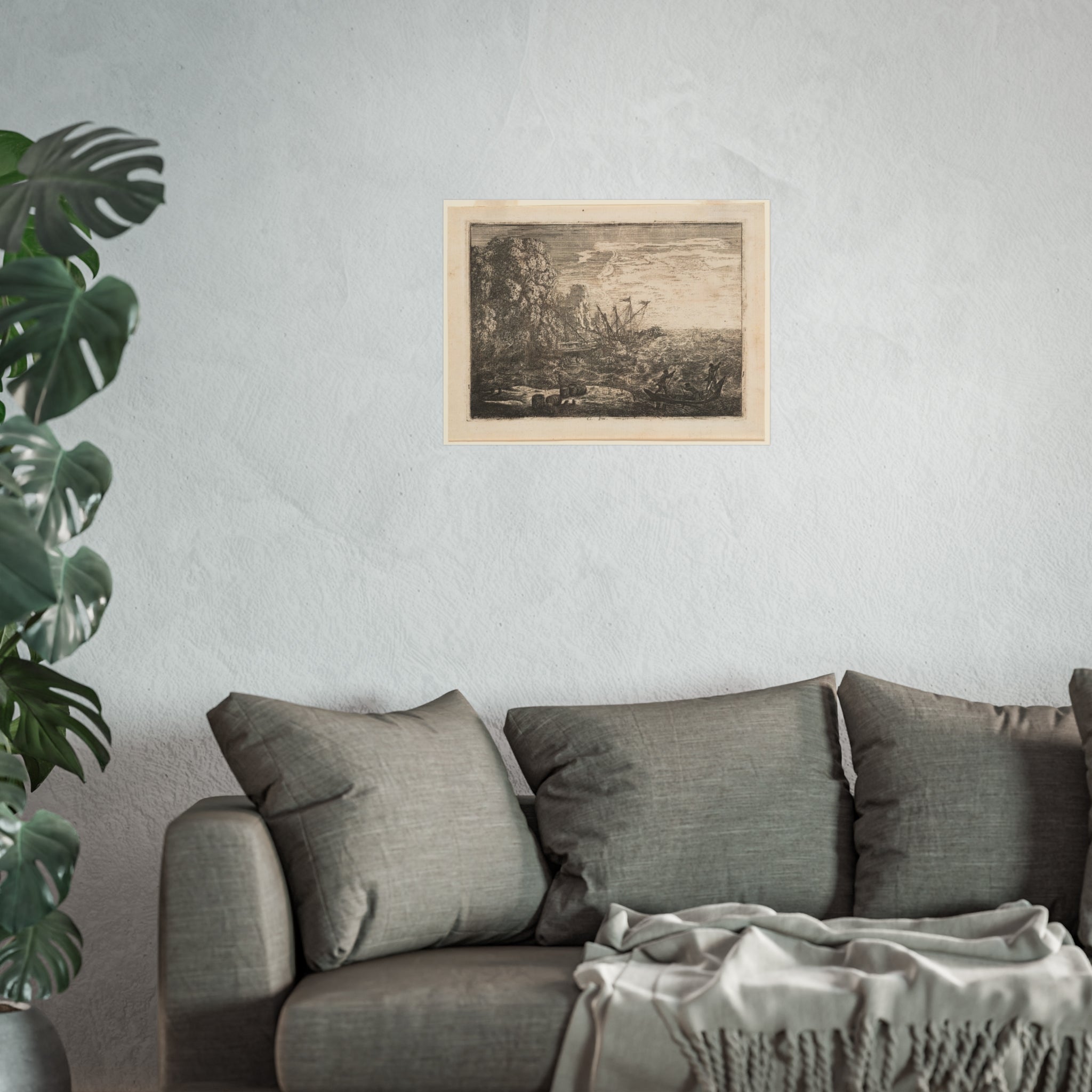 Claude Lorrain - The Tempest | Fine Art Poster